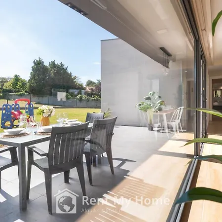 Feriehus Moderno Chalet, Spa, Wifi, Parking, Recinto Privado Y Exclusivo