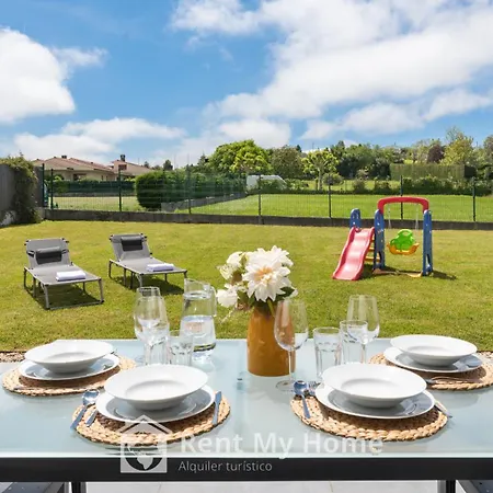 Moderno Chalet, Spa, Wifi, Parking, Recinto Privado Y Exclusivo Feriehus Gijón