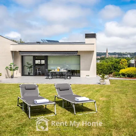 Moderno Chalet, Spa, Wifi, Parking, Recinto Privado Y Exclusivo Feriehus Gijón